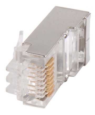 ITK Разъём RJ-45 FTP для кабеля SOLID кат.6 арт. CS3-1C6FS