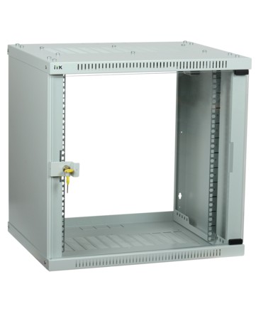ITK Шкаф LINEA WE 6U 550x350мм дверь стекло серый арт. LWE3-06U53-GF
