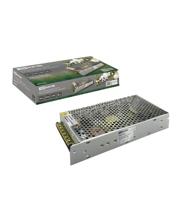 Блок питания 200Вт-12В-IP20 для светодиодных лент и модулей, металл TDM арт. SQ0331-0133