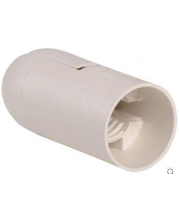 Ппл14-02-К02 Патрон подвесной пластик, Е14, белый (50 шт), стикер на изделии, IEK арт. EPP20-02-01-K01