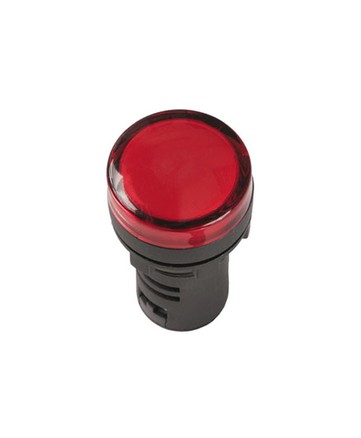 Лампа AD22DS(LED)матрица d22мм красный 230В  ИЭК арт. BLS10-ADDS-230-K04