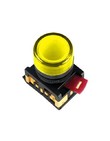 Лампа AL-22TE сигнальная d22мм желтый неон/240В цилиндр ИЭК