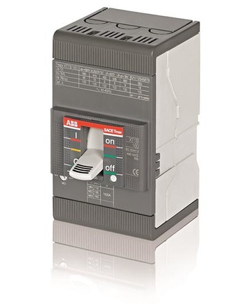 Выключатель автоматический XT1B 160 TMD 160-1600 3p F F, ABB, , арт. 1SDA066809R1