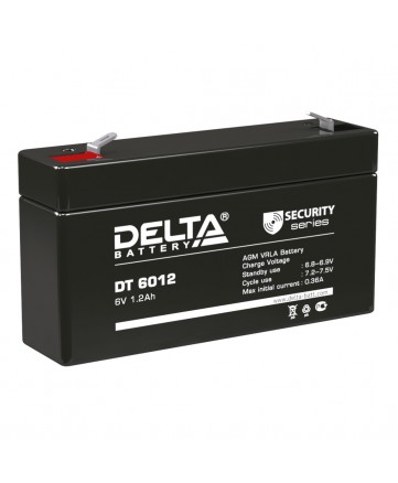 Аккумуляторная батарея свинцово-кислотная Delta DT 6012 арт. Delta DT 6012