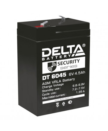 Аккумуляторная батарея свинцово-кислотная Delta DT 6045 арт. Delta DT 6045