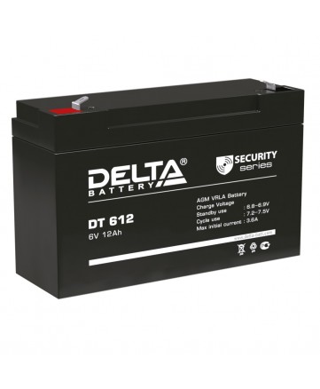 Аккумуляторная батарея свинцово-кислотная Delta DT 612 арт. Delta DT 612