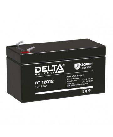 Аккумуляторная батарея свинцово-кислотная Delta DT 12012 арт. Delta DT 12012