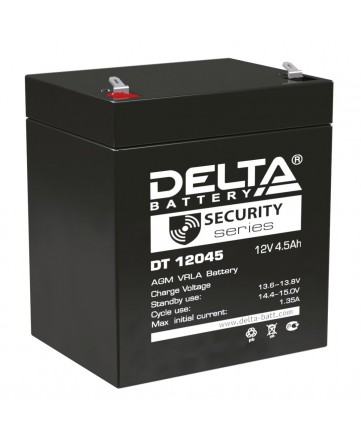 Аккумуляторная батарея свинцово-кислотная Delta DT 12045 арт. Delta DT 12045