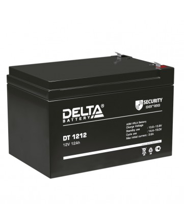 Аккумуляторная батарея свинцово-кислотная Delta DT 1212 арт. Delta DT 1212