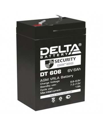 Аккумуляторная батарея свинцово-кислотная Delta DT 606 арт. Delta DT 606