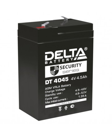 Аккумуляторная батарея свинцово-кислотная Delta DT 4045 арт. Delta DT 4045