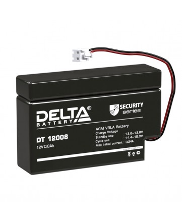 Аккумуляторная батарея свинцово-кислотная Delta DT 12008 (T13) арт. Delta DT 12008 (T13)