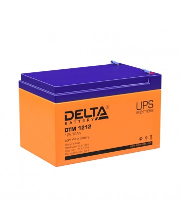 Аккумуляторная батарея свинцово-кислотная Delta DTM 1212 арт. Delta DTM 1212