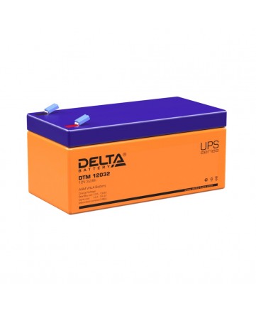 Аккумуляторная батарея свинцово-кислотная Delta DTM 12032 арт. Delta DTM 12032