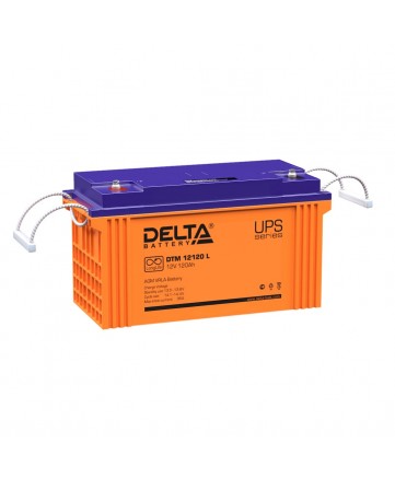 Аккумуляторная батарея свинцово-кислотная Delta DTM 12120 L арт. Delta DTM 12120 L