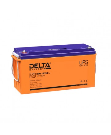 Аккумуляторная батарея свинцово-кислотная Delta DTM 12150 L арт. Delta DTM 12150 L
