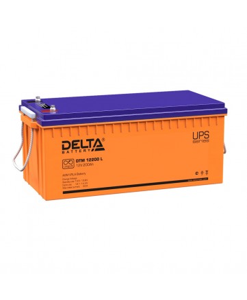 Аккумуляторная батарея свинцово-кислотная Delta DTM 12200 L арт. Delta DTM 12200 L