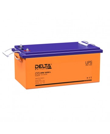 Аккумуляторная батарея свинцово-кислотная Delta DTM 12250 L арт. Delta DTM 12250 L