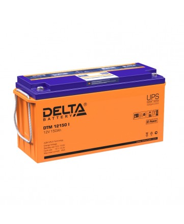 Аккумуляторная батарея свинцово-кислотная Delta DTM 12150 I арт. Delta DTM 12150 I