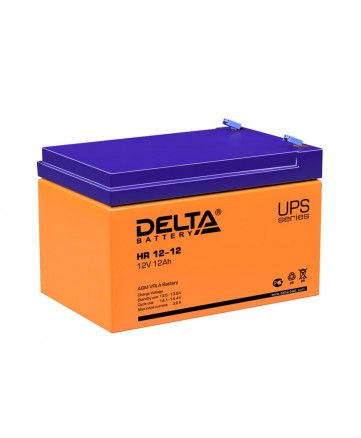 Аккумуляторная батарея свинцово-кислотная Delta HR 12-12 арт. Delta HR 12-12