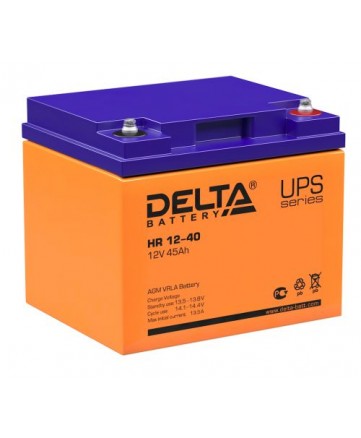 Аккумуляторная батарея свинцово-кислотная Delta HR 12-40 арт. Delta HR 12-40