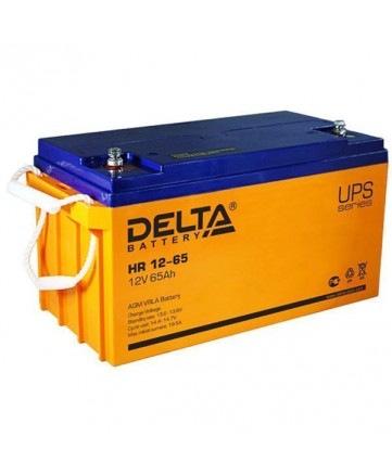 Аккумуляторная батарея свинцово-кислотная Delta HR 12-65 арт. Delta HR 12-65