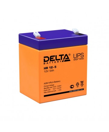 Аккумуляторная батарея свинцово-кислотная Delta HR 12-5 арт. Delta HR 12-5