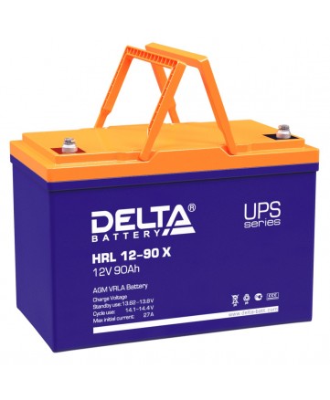 Аккумуляторная батарея свинцово-кислотная Delta HRL 12-90 X арт. Delta HRL 12-90 X