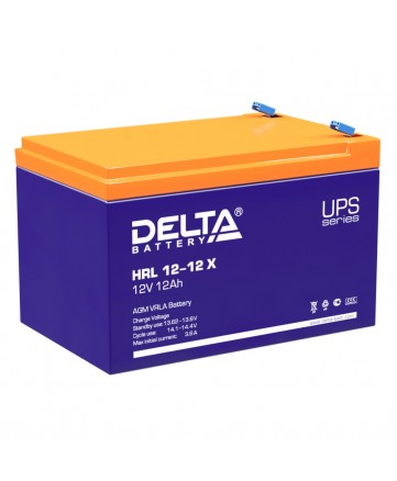 Аккумуляторная батарея свинцово-кислотная Delta HRL 12-12 X арт. Delta HRL 12-12 X