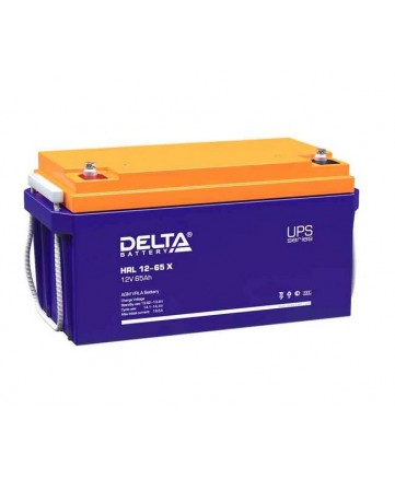 Аккумуляторная батарея свинцово-кислотная Delta HRL 12-65 X арт. Delta HRL 12-65 X