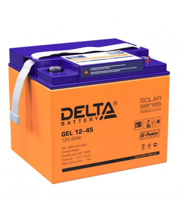 Аккумуляторная батарея свинцово-кислотная Delta GEL 12-45 арт. Delta GEL 12-45