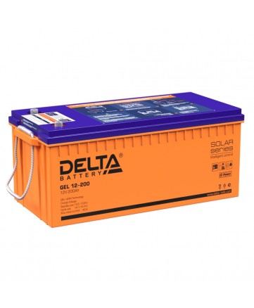 Аккумуляторная батарея свинцово-кислотная Delta GEL 12-200 арт. Delta GEL 12-200