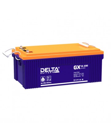 Аккумуляторная батарея свинцово-кислотная Delta GX 12-230 арт. Delta GX 12-230