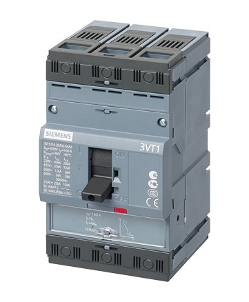 Автоматический выклчюатель 3VT1 стандартная откл. способность Icu=25KA(415В) 3-пол., защита электроу, , арт. 3VT17042DC360AA0