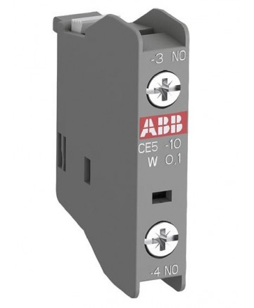 Блок контактный дополнительный CA5X-01 (1Н3) фронтальный для контакторов AX09…AX80, ABB, , арт. 1SBN019010R1001