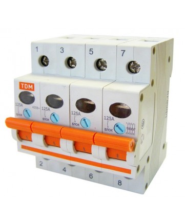 Выключатель нагрузки (мини-рубильник) ВН-32 4P 32A, TDM, , арт. SQ0211-0034