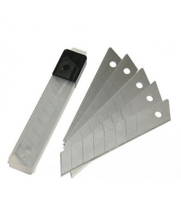 Лезвия 18 мм, для ножа технического (строительного), 10 штук, сегментированные, «Алмаз» TDM, , арт. SQ1033-0103